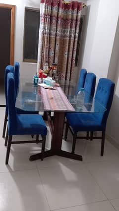 dining table with 6 chairs