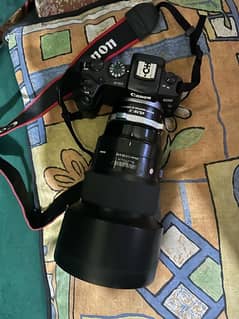 Canon RP new condition 22000 shutter with Sigma 105mm 1.4 art lens