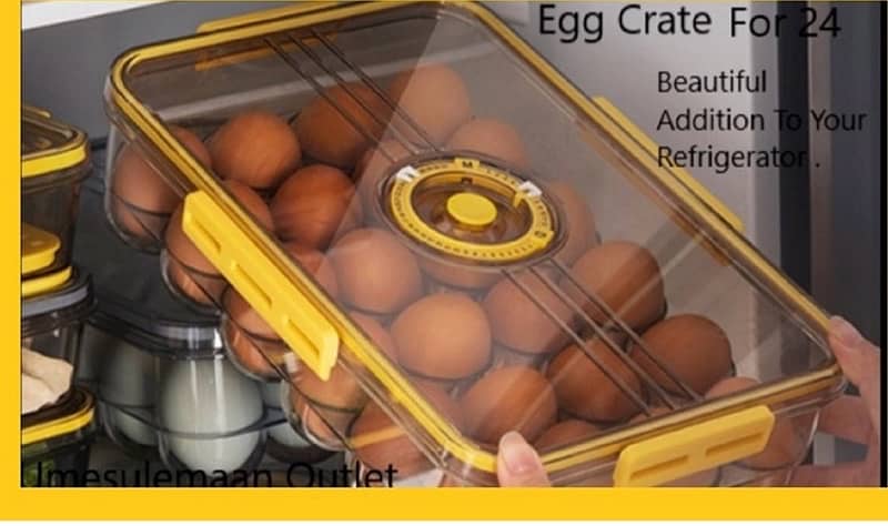 egg storage box for fridge/ andey rakhne ka box / egg organizer / 8