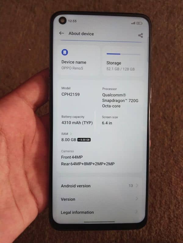 Oppo Reno 5 exchange possible read add 4