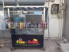 Limca and Fries Cart for sale.