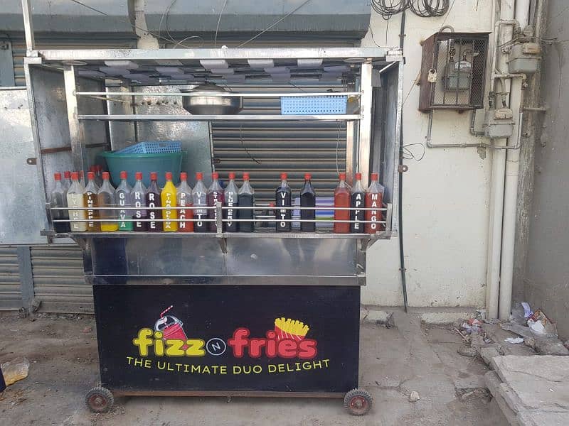 Limca and Fries Cart for sale. 0