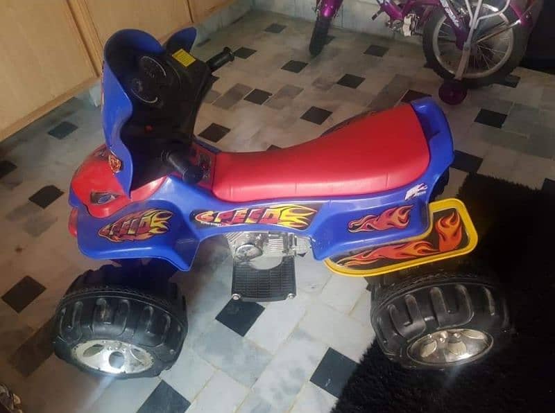 battery operated 4 wheeler bike 2