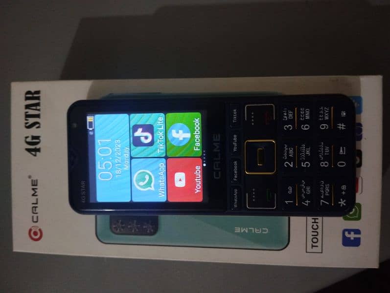 calme 4g star touch and keypad 2gb ram 16 gb memory 6