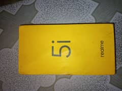 realme 5i corner per small crack h Baki all ok h