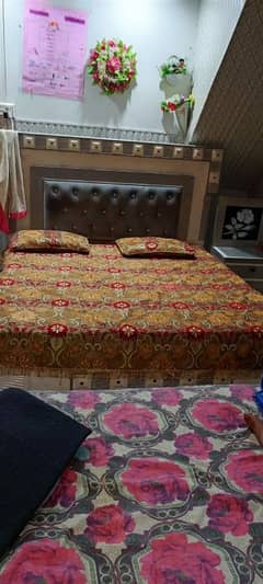 Double bed set completed