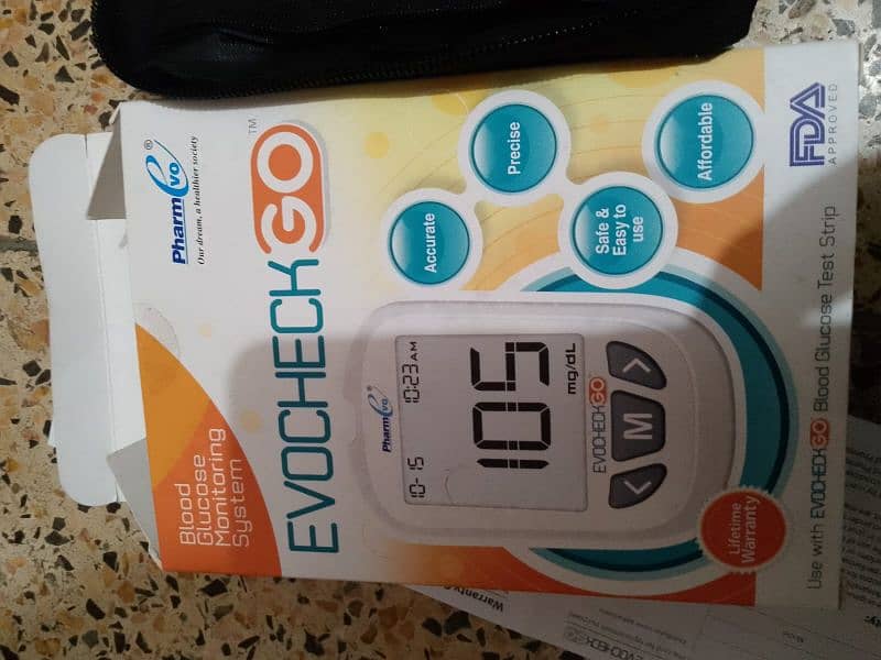 EVO Check GO Gluco meter 2