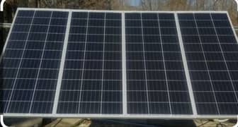 4 solar and controller for sale