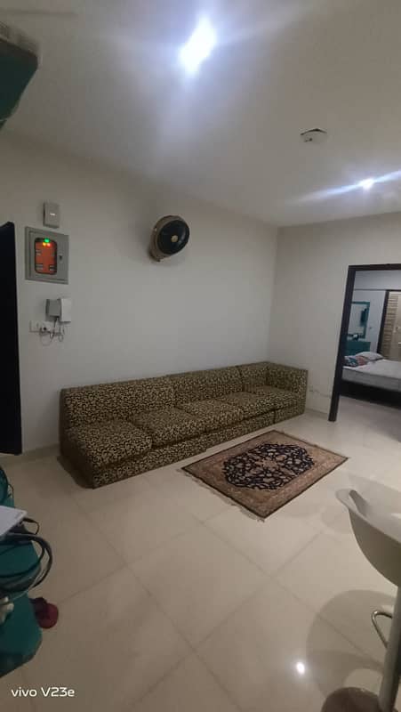 With Lift Fully Furnished Apartment For Rent 2Bedroom With Drawing Room in Big Bukhari Comm 15