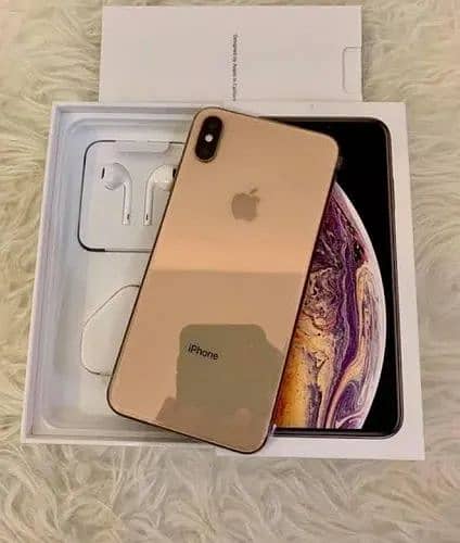 Apple I phone XS Max 512Gb PTA approved with complete box 512GB 0