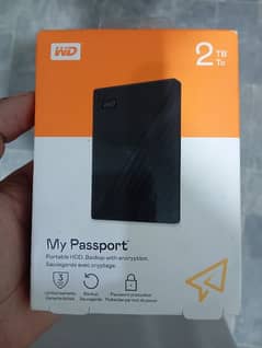 WD Passport USB hard drive 2 TB