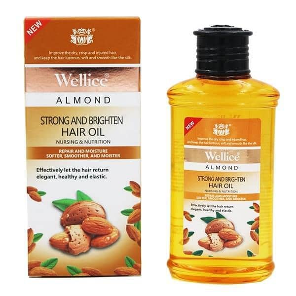 Almond Strong Brighten Anti Nursing And Nutrition Hair Oil - 400ml 2