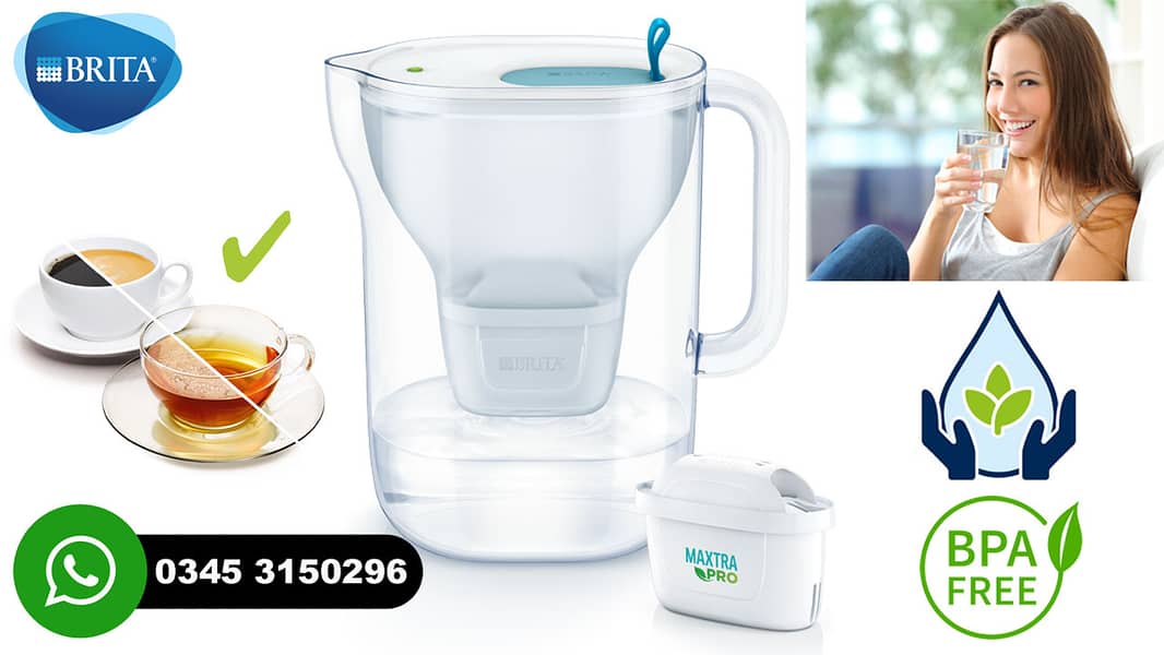 BRITA Style 2.4 L Water Filter Jug and Cartridges in Pakistan 0