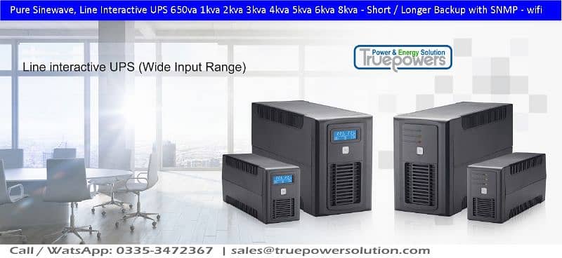 5KVA 6KVA 4KVA 3KVA 2KVA 1KVA 650VA Short / Longer Backup time UPS 13