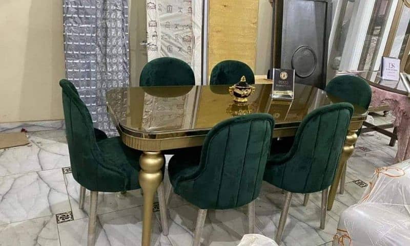 Dining table  with 6 chair 2