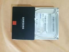 SAMSUNG SSD 128 GB AND SAMSUNG HDD 320 GB