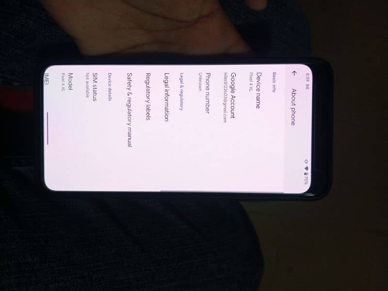 google pixel 4 XL. 64 gb non PTA all ok face id ok condition 10 by 8 8