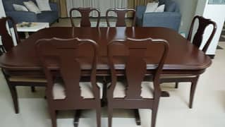 Dinning table 6 Seater Wooden