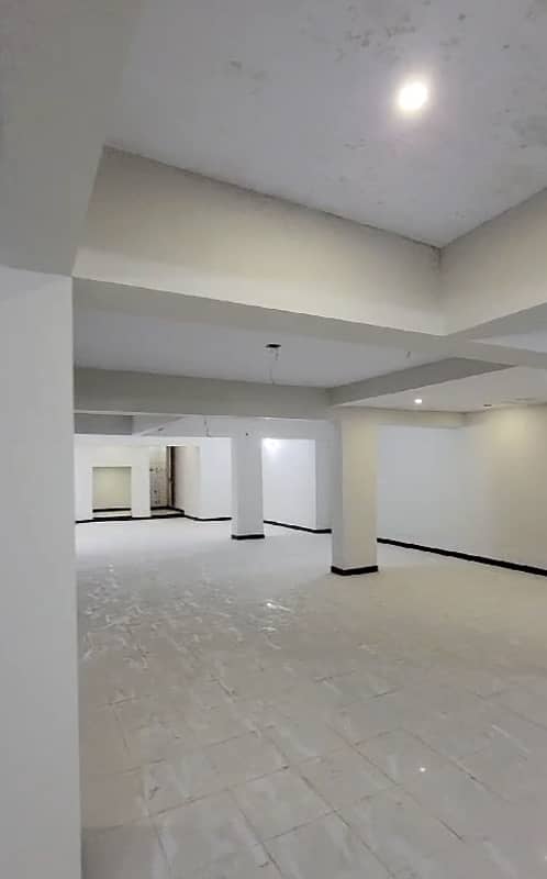 Brand New Basement Available For All Type Of Commercial And Silent Commercial Purpose For Rent Prime Location Gulshan-e-iqbal Block-3 5