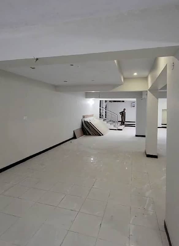 Brand New Basement Available For All Type Of Commercial And Silent Commercial Purpose For Rent Prime Location Gulshan-e-iqbal Block-3 7