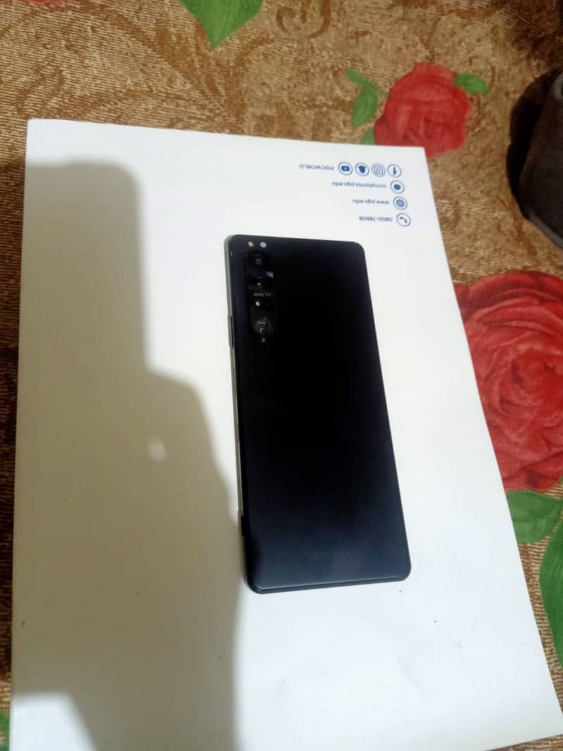 Sony Xperia 1 Mark 3 12/256 in best condition officially PTA approved 5