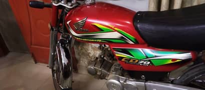 Honda cd 70 2022 RED Karachi number 03702632202