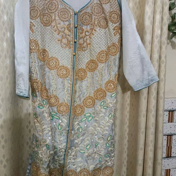 full embroidery dress 4 PC stitched 3