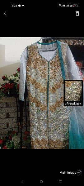 full embroidery dress 4 PC stitched 5