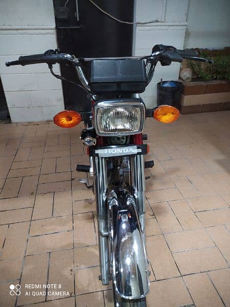 honda cg125 2022 karachi no 0