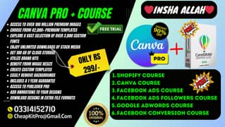 Canva Pro Software With Free Corel Draw graphic logo web digital tool