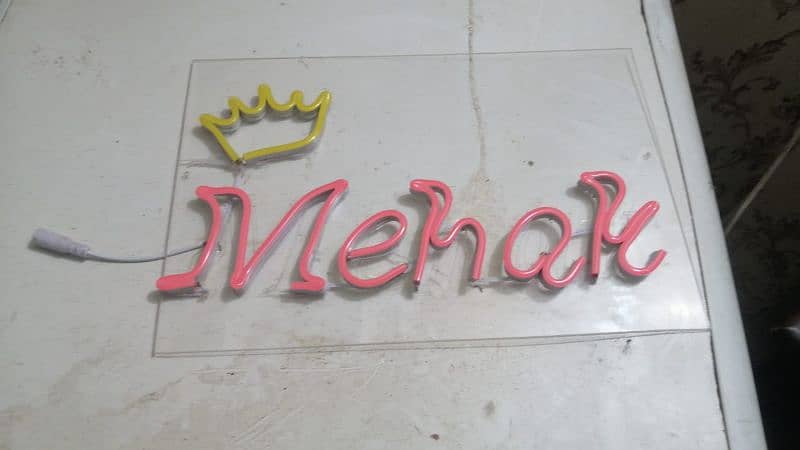 Neon sign Avalable 6