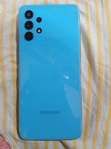 Samsung Galaxy A32 Sky Blue Colour With box 1