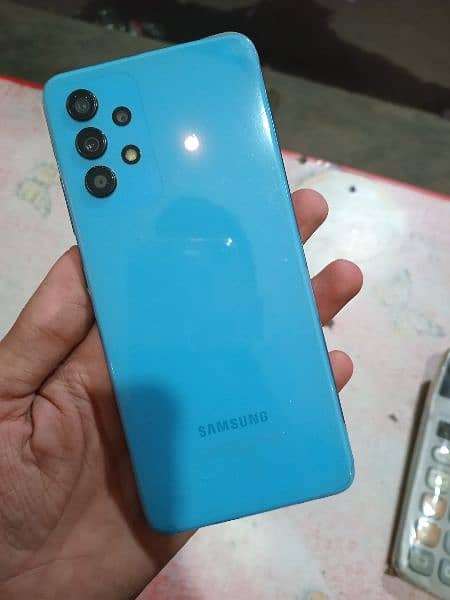 Samsung Galaxy A32 Sky Blue Colour With box 7