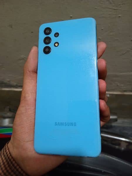 Samsung Galaxy A32 Sky Blue Colour With box 19