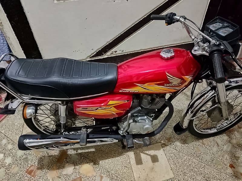 Honda cg 125 karachi number 0