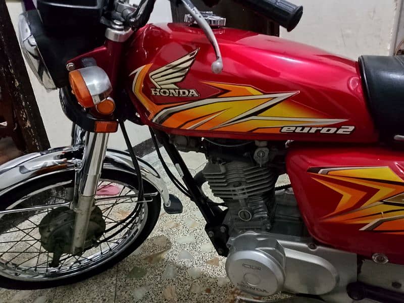 Honda cg 125 karachi number 5