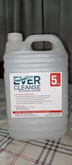 Dishwash liquid, Ever Cleanse, Multi purpose Liquid Wash for cleaning