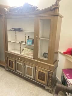 showcase for bartan with drawers