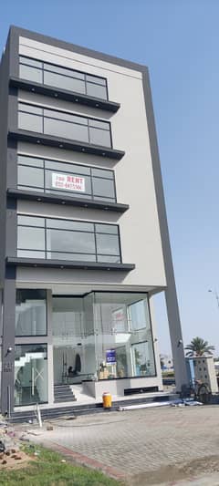 Corner 4 Marla Brand New Plaza Available For Rent In DHA Phase 8 D BLOCK