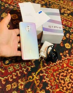 vivo s1pro 8/128 complete box urgent sale connect OLX