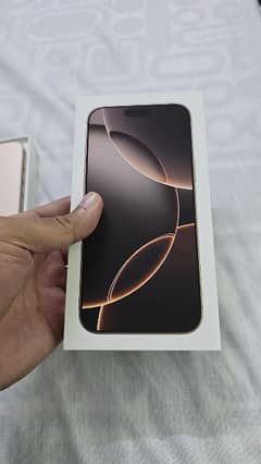 iphone 16 pro max 512 desert titanium LL/A