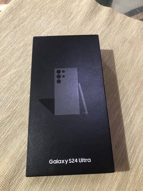 samsung s24 ultra black titanium 12/256 gb full box 5