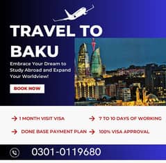 Baku 1 Month Visit Visa