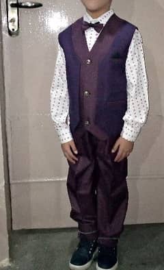 one time 3 piece suit for 7 to 9 years child with delivery charges