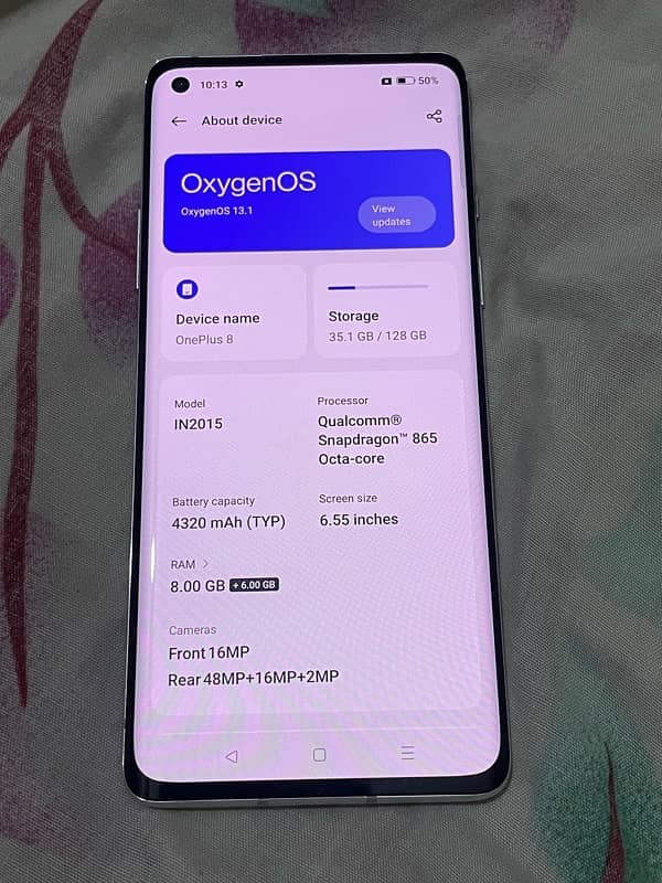 Oneplus 8, Duel Sim, 8/128, only cash required 6