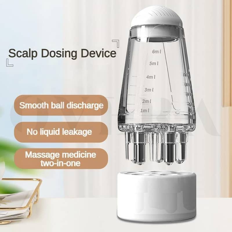 Hair Oil Spplicator for Scalp, Ball Root Comb Applicator Bottle Scalp 1