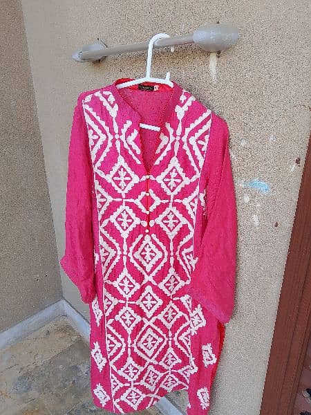 agha Noor shirt xl size 0