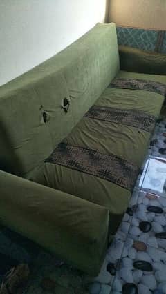 Sofa cum bed with storage