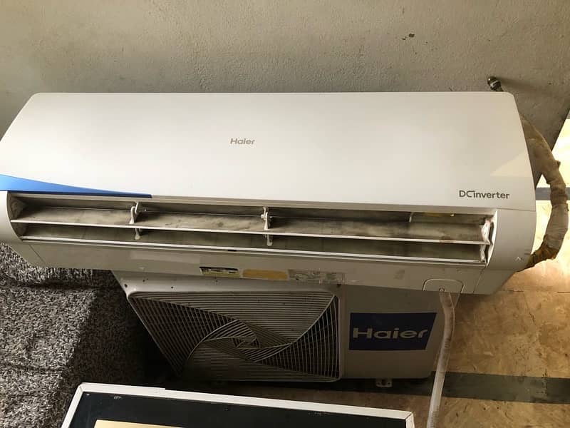 haier dc inverter ac heat and cool ok R410 gas wala 0