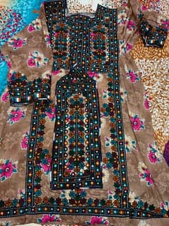 Balochi Gagha Stitched available